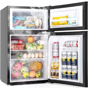 LEONARD USA 122 L Inverter Wine Chiller l Wine Cooler l Separate Deep Freezer Compartment l LED Interior Light l Temperature Control (Based on American Technology) (Black, Double Door)